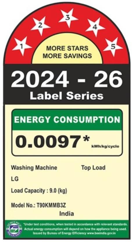 LG 9 kg Fully Automatic Top Load Washing Machine Black (T90KMMB3Z)-4