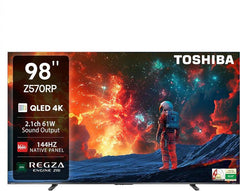 Toshiba Z570RP 247.5 cm (98 inch) QLED Ultra HD (4K) Smart VIDAA TV with 144Hz Native Panel, Game Mode Pro, REGZA Engine ZRi, Dolby Vision IQ, (98Z570RP)-1