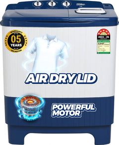 Billion 7 kg 5 Star Rating Innowash Range Semi Automatic Top Load Washing Machine Blue, White (BNSA705NNNEN)-1
