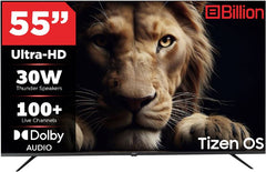 Billion 139 cm (55 inch) Ultra HD (4K) LED Smart Tizen TV 2026 Edition (55UHDTDBXXTB)-1