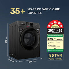IFB 8 kg with 9 Swirl Wash, 2x Power Steam, 30 Min Steam Refresh Program, Eco Inverter Motor, WiFi Enabled, DeepClean Powered by Ai Fully Automatic (SENATOR BXN 8012/SENATOR BXN 8012 CMS)-2