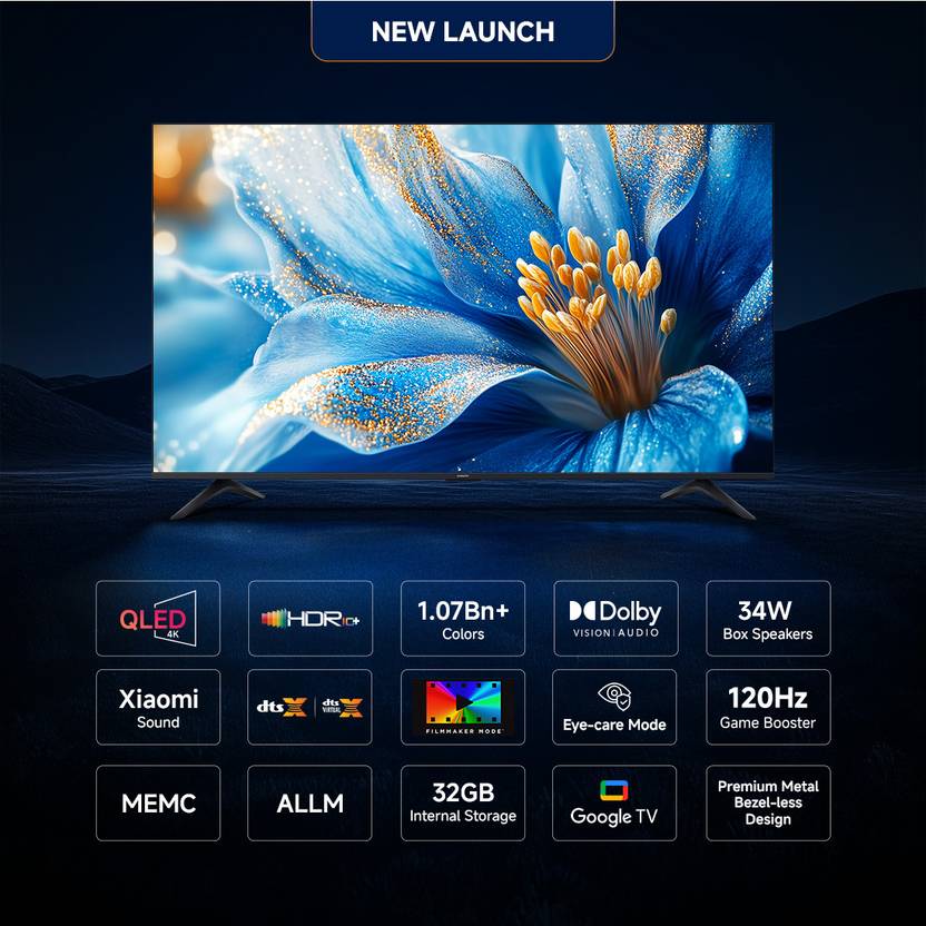 Xiaomi X Pro CineMagiQLED 165 cm (65 inch) QLED Ultra HD (4K) Smart Google TV with Dolby Vision (L65MB-APIN)-2