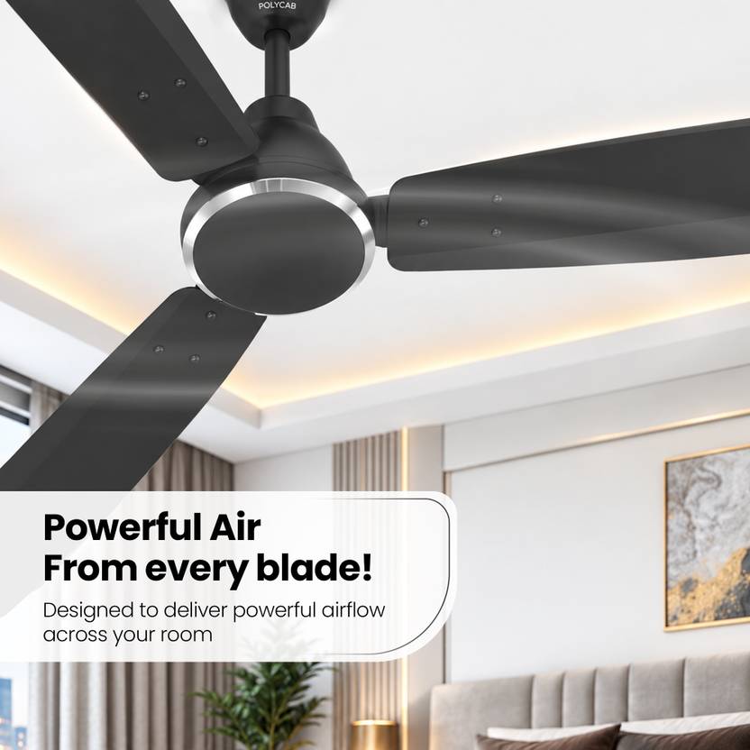 Polycab Wizzy Vibe BLDC Motor 1200 mm Ceiling Fan-5