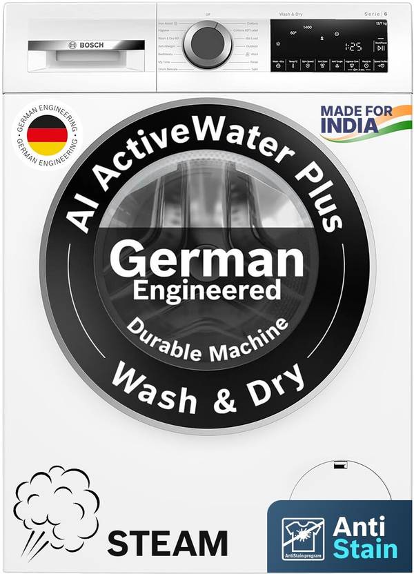 Bosch 12/7 kg Washer with Dryer White (WNA27400IN)-1