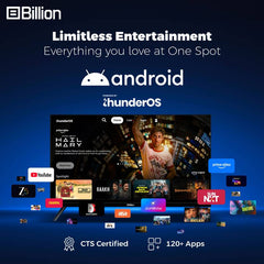 Billion 80 cm (32 inch) QLED HD Ready Smart Android TV 2025 Edition (32HDSQBAWTQ)-3