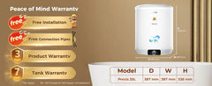 Haier ES25V-Precis/ES25V-PV2(PRE)(W) 25 L Storage Water Geyser-3