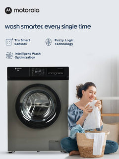 Motorola 8 kg Fully Automatic Front Load Washing Machine with In-built Heater Grey (MTFL805NHIDG)-3