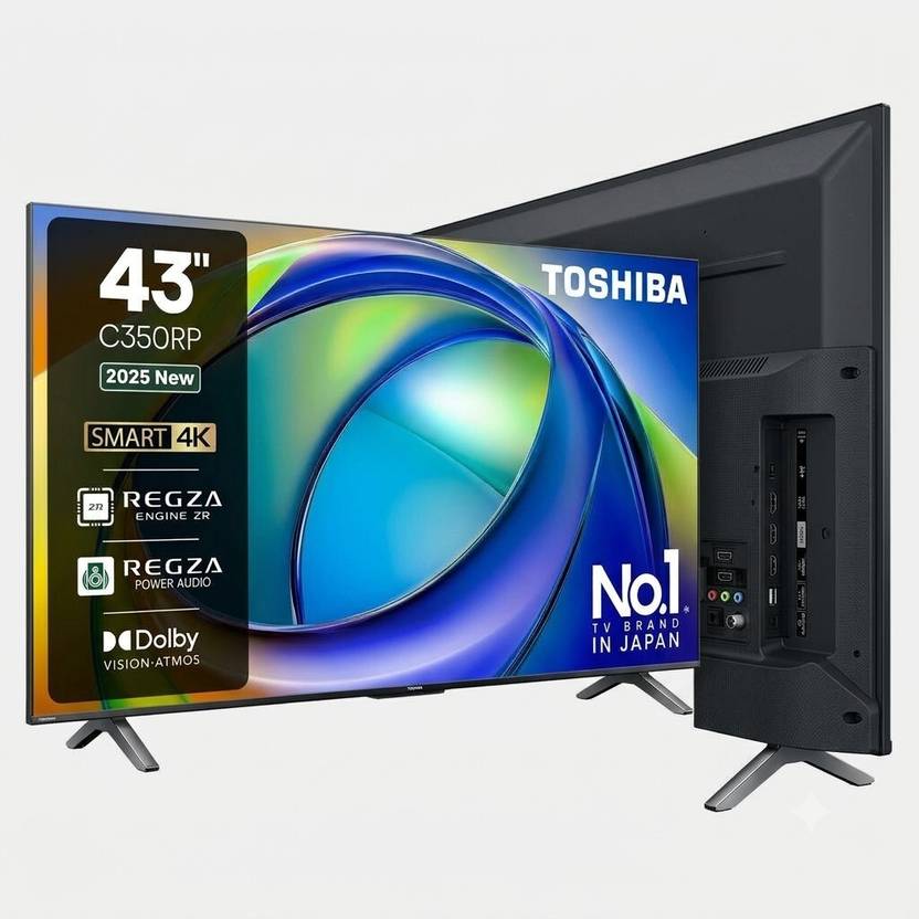 Toshiba 109.22 cm (43 Inch) Ultra HD (4K) LED Smart VIDAA TV (3C350RP)-2