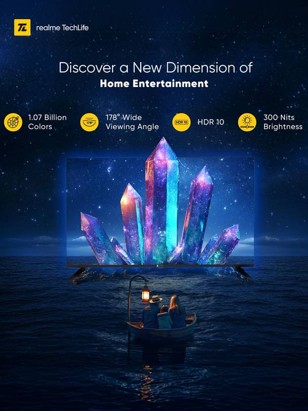 Realme TechLife 126 cm (50 inch) Ultra HD (4K) LED Smart Google TV (50UHDGDRDDVB)-2
