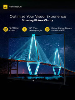 Realme TechLife 80 cm (32 inch) QLED HD Ready Smart Android TV 2026 Edition with Thunder OS, Live TV, Netflix, 100+ Apps, 20W Speakers, 300 Nits (32HDSQRWWTQ)-4