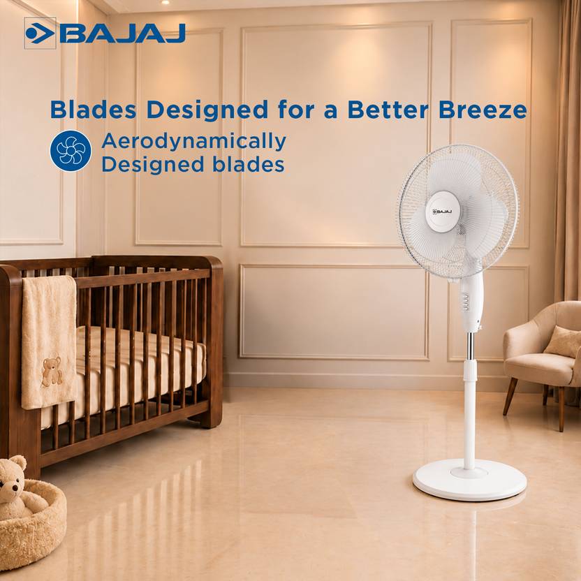 BAJAJ Crest Neo 400 mm Pedestal Fan-5