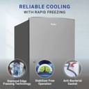 Haier 185 L Direct Cool Single Door 2 Star Refrigerator with DEFT TechnologyLarge Vegetable Box (Moon silver, HED-19TMS-N)