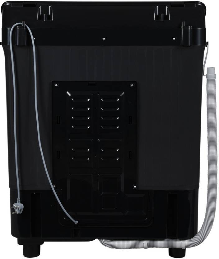 Haier 8.5 kg Semi Automatic Top Load Washing Machine Black (HTW85-178BBK)-4