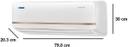 Blue Star 1 Ton 3 Star Split Inverter AC with Wi-fi Connect - White (IB312TKU, Copper Condenser)