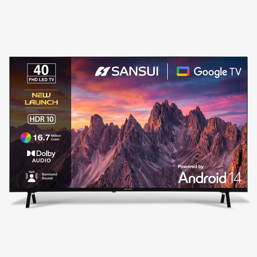 Sansui 102 cm (40 inch) Full HD LED Smart Google TV 2026 Edition (JSW40FHG5)-1