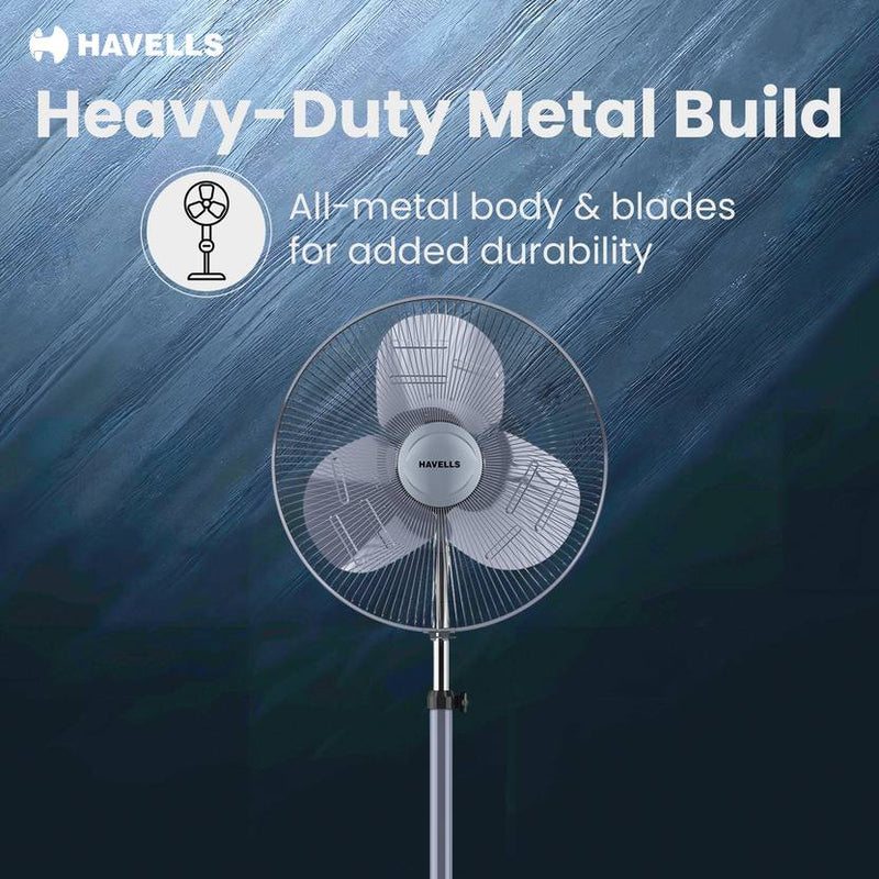 Havells WindStorm Pro Pedestal Fan, 500 mm-5