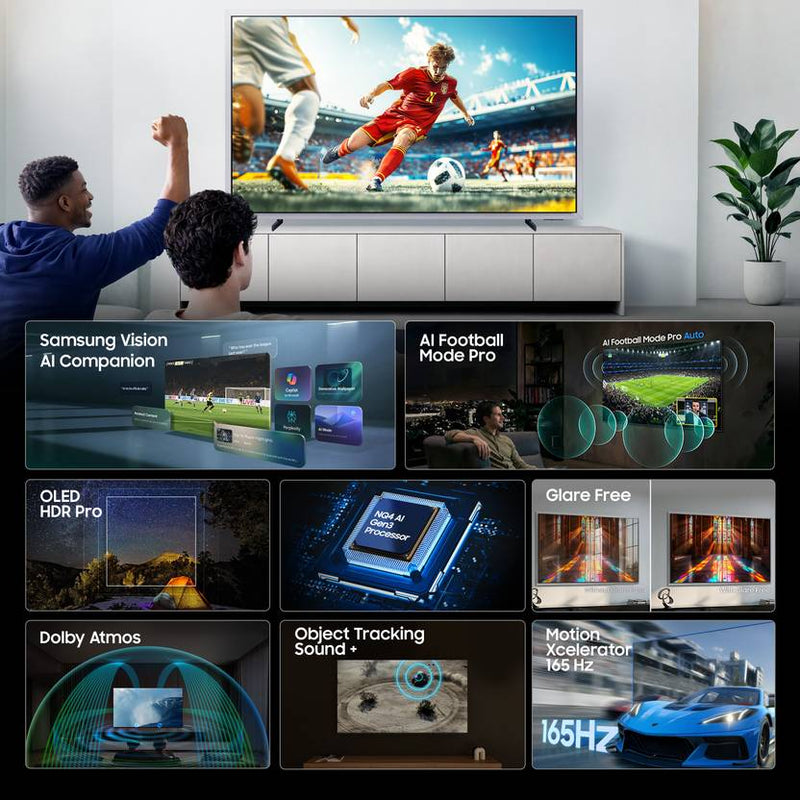 Samsung 209 cm (83 inch) OLED Ultra HD (4K) Smart Tizen TV 2026 Edition (QA83S95HXEXXL)-2