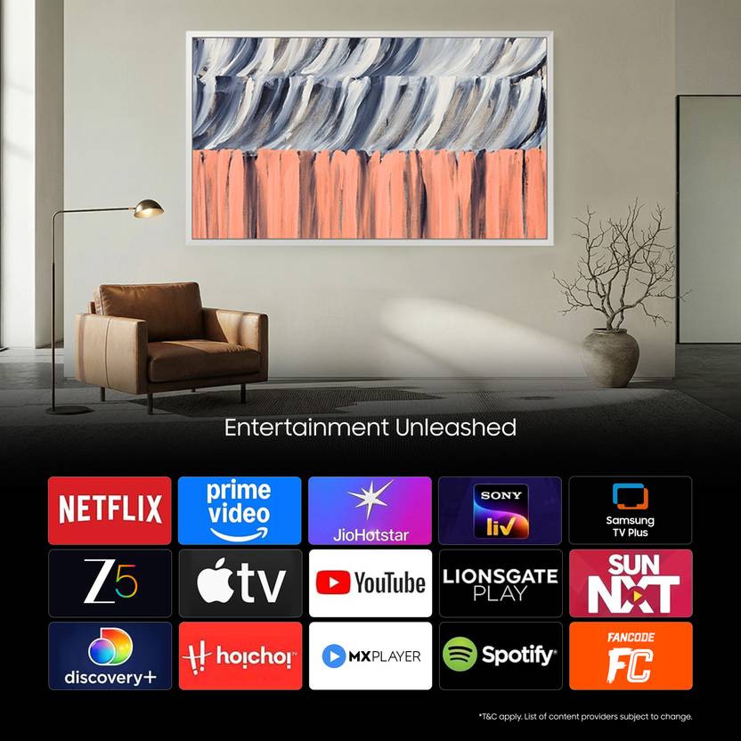 Samsung 138 cm (55 inch) QLED Ultra HD (4K) Smart Tizen TV 2026 Edition (QA55LS03HEULXL)-3
