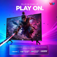 VZY by DishTV with DTH & OTT Subscription 109 cm (43 inch) QLED Ultra HD (4K) Smart Google TV 2026 Edition with 1-Year Premium Bundled Content (A43UHQG5X)-4