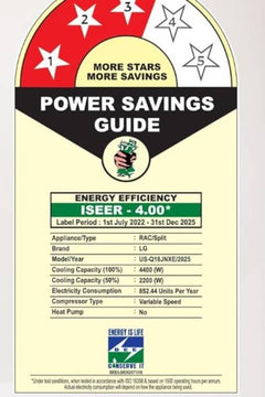 LG 2025 Model 1.5 Tons 3 Star Split Dual Inverter AC (US-Q19HNXE, White)-3