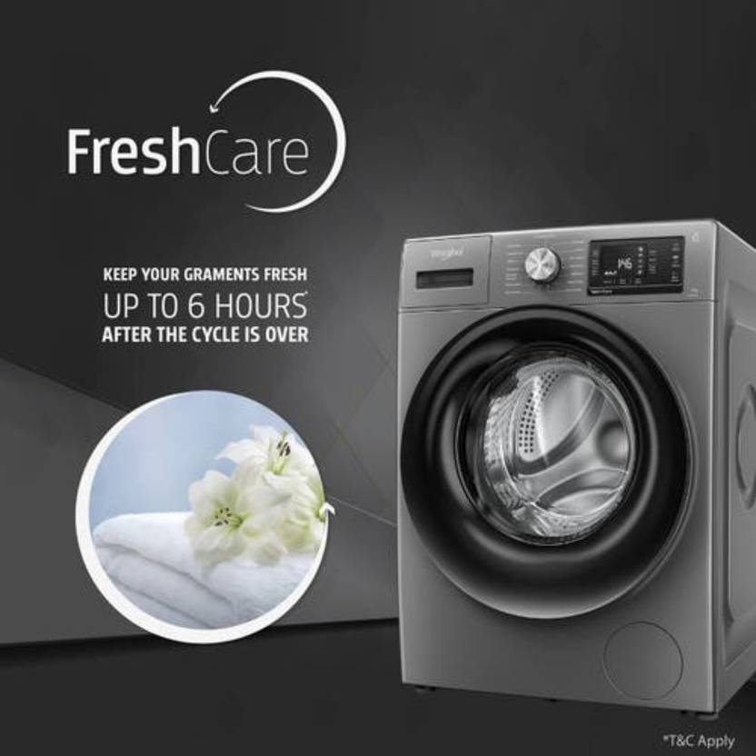 Whirlpool 9 kg Fully Automatic Front Load Washing Machine with In-built Heater Grey (XO9012BZV)-4