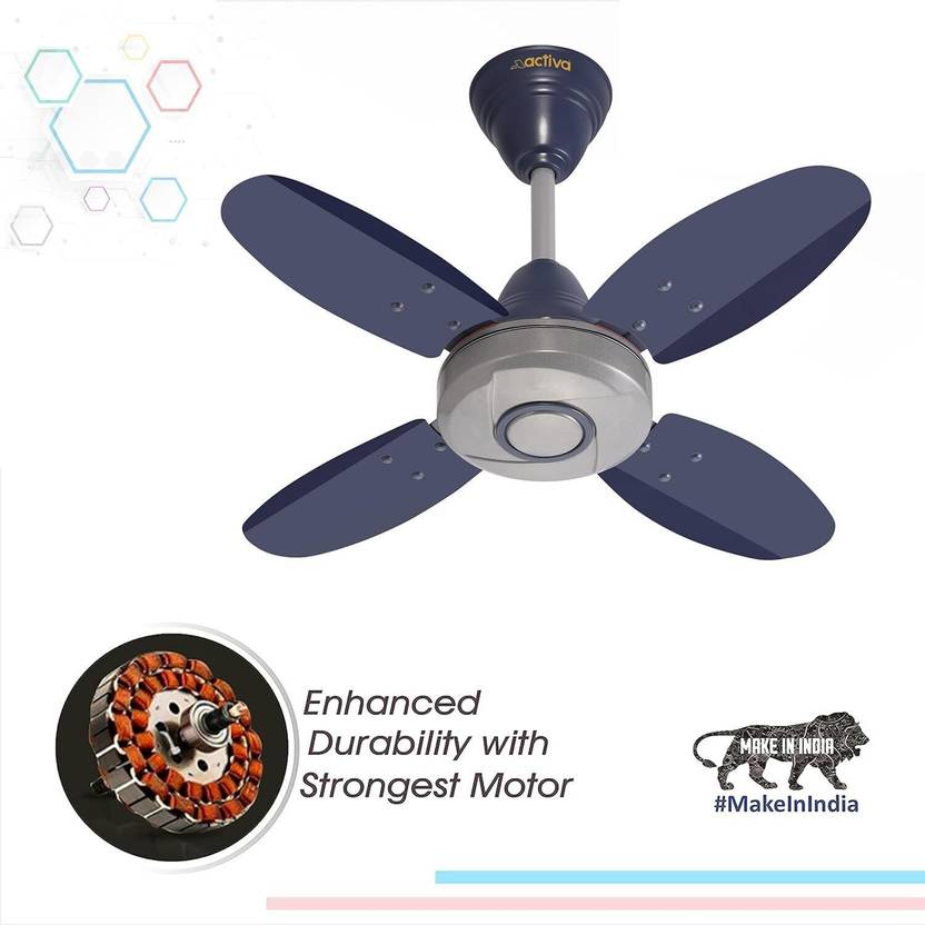 ACTIVA Ornet 600mm Ceiling Fan for Kitchen & Small Rooms-4