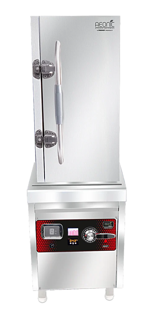 Aeonic Commercial Induction Steamer – Idly / Dim Sum / Rice (180 to 600 Idlis)
