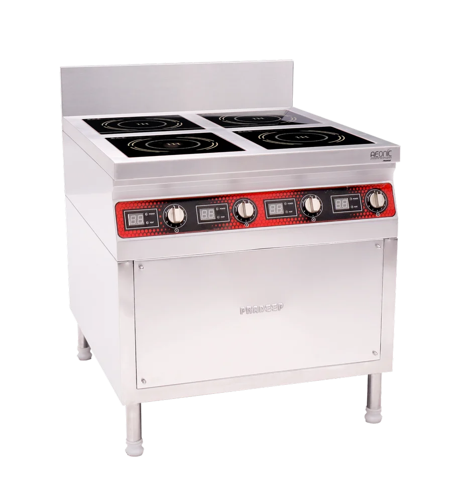 Aeonic Induction Four Zone Range – 4 × 3.5 kW