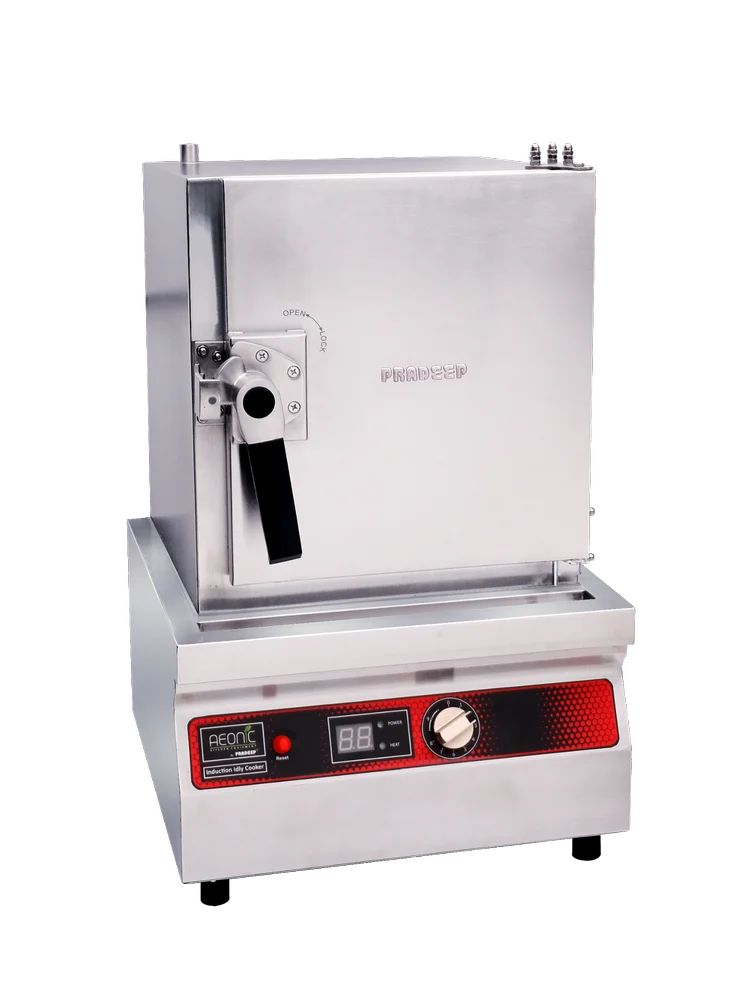 Aeonic Table-Top Induction Idly Cooker with Timer – 54 Idlis