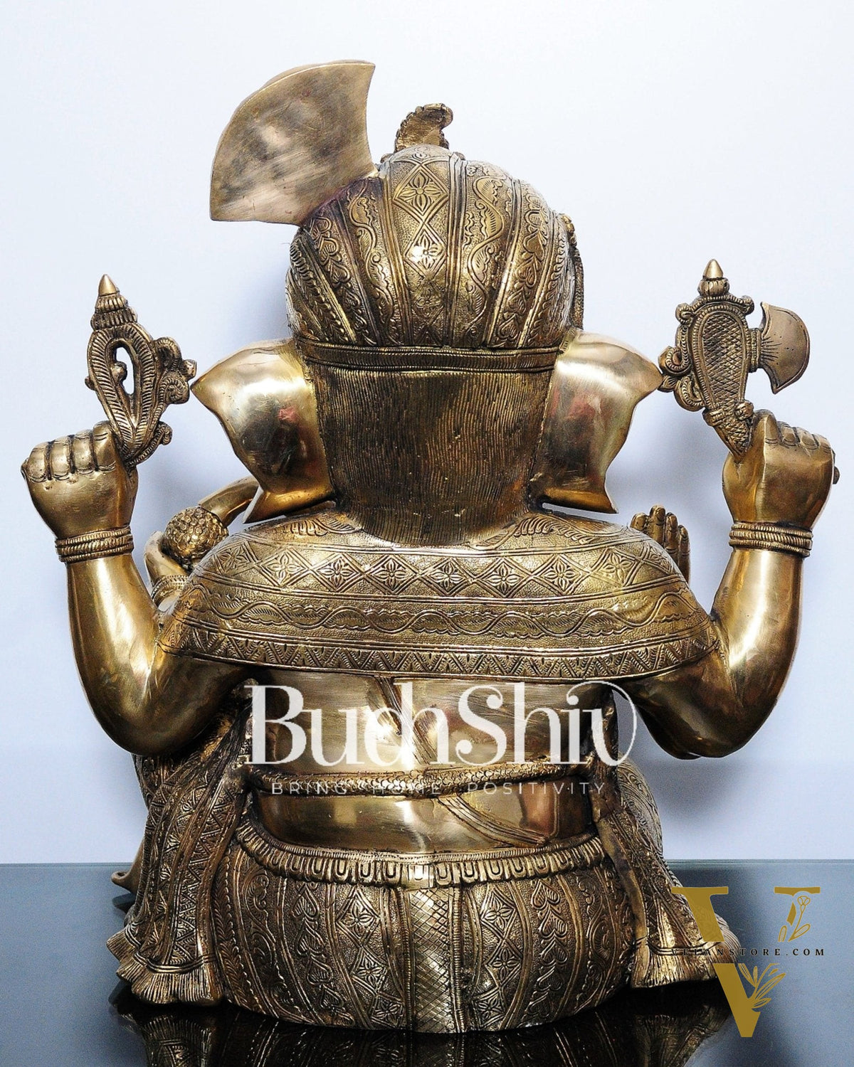 Pagadi Ganesha Brass idol 21 inches