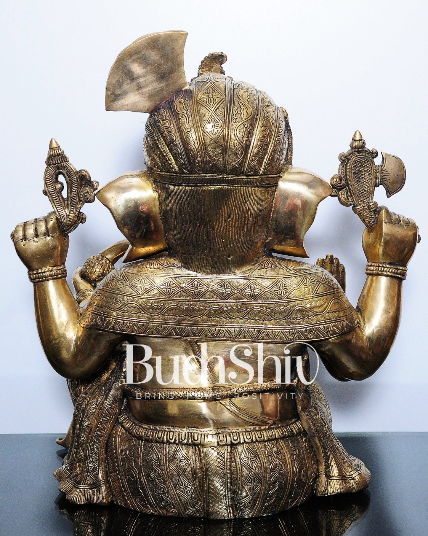 Pagadi Ganesha Brass idol 21 inches