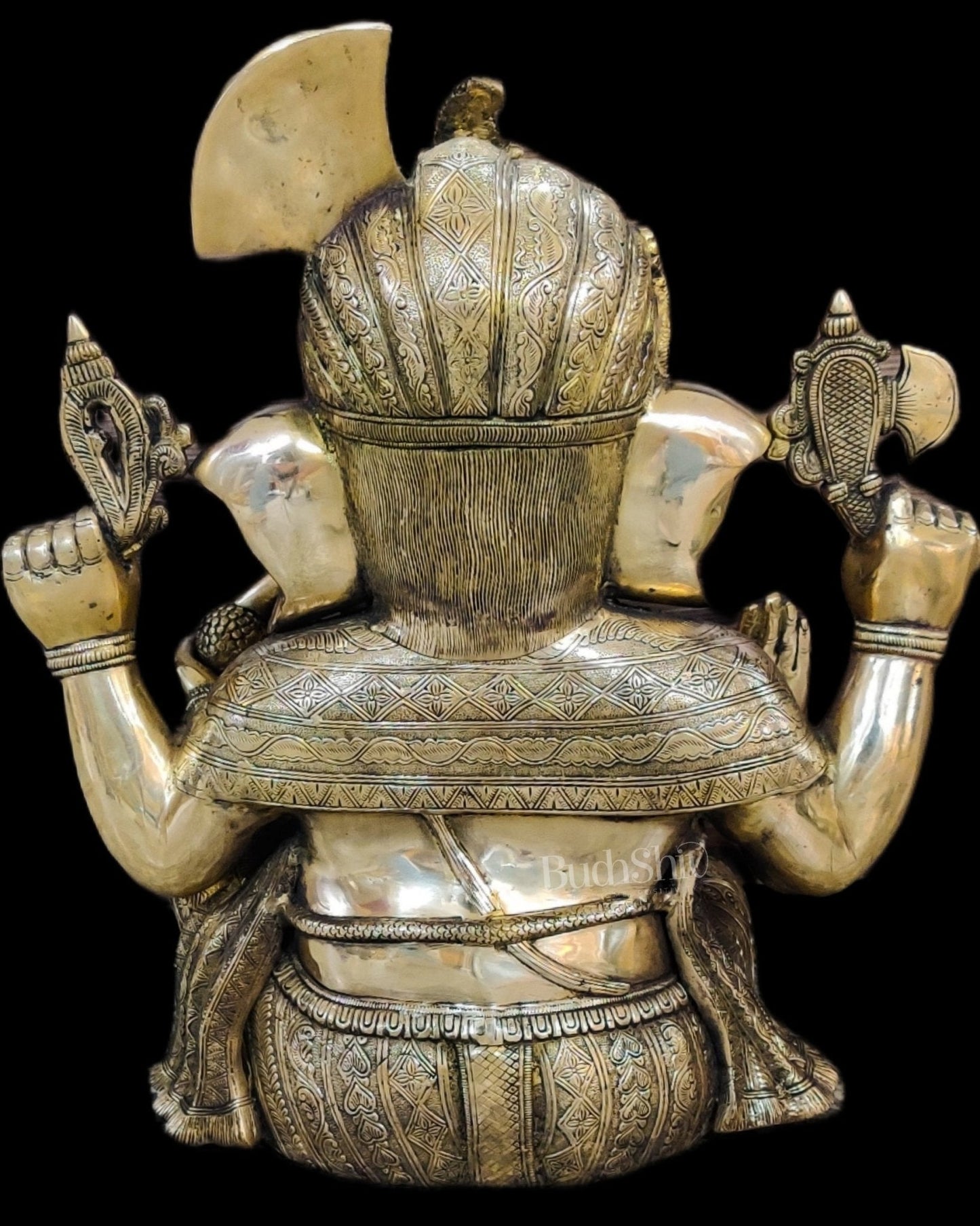 Pagadi Ganesha Brass idol 21 inches