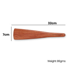 100% Natural Neem Wood Cooking & Serving Spoons/Spatula/Ladles, Set of 6, Toxin-free, Anti-microbial