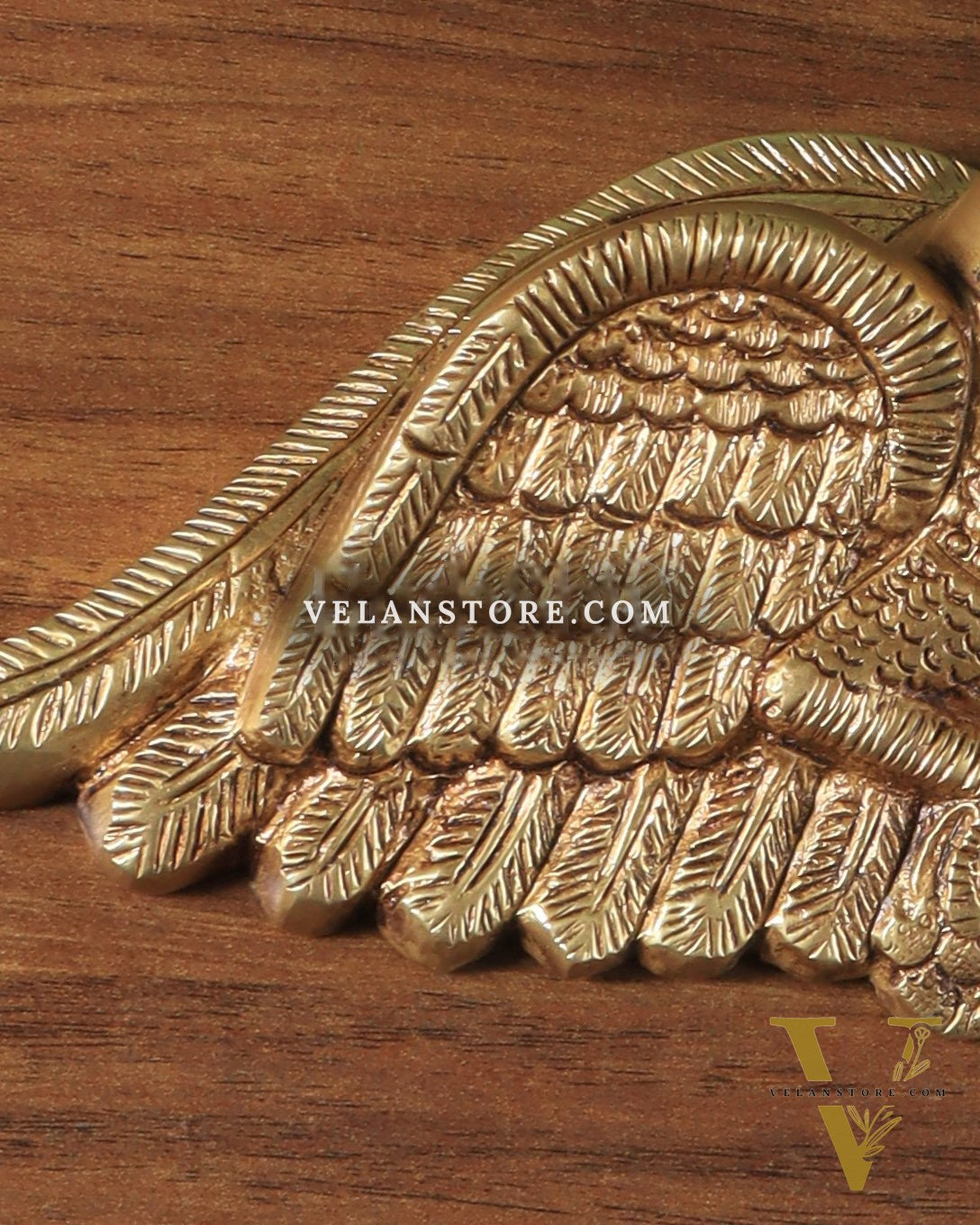 Pair of Brass Parrots wall hanging