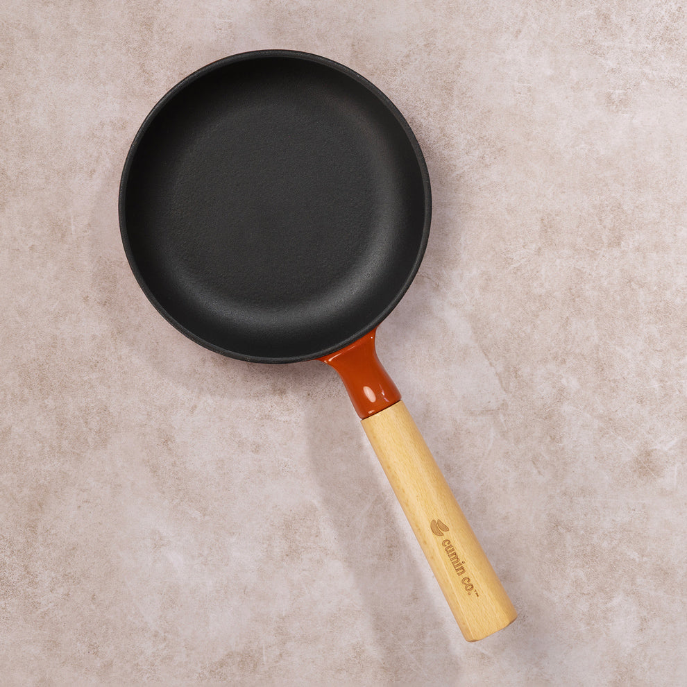 No. 6 Enamel Cast Iron Pan (16cm)