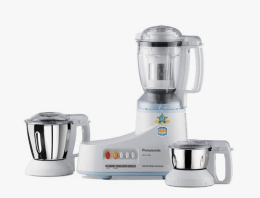 Panasonic MX-AC350-A (Blue) Super Mixer Grinder 550-Watt 3-Jar