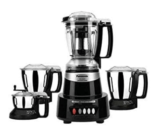 Panasonic MX-AV-425CB 600watt Juicer Mixer Grinder (Charcoal Black)