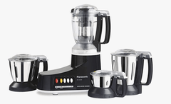 Panasonic MX-AC400 550-Watt Super Mixer Grinder with 4 Jars (Black)-1