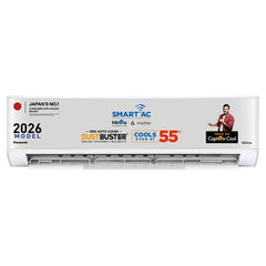 Panasonic 2 Ton 3 Star Inverter Split AC | Copper Condenser | 8-in-1 Convertible | PM 0.1 Filter | 4-Way Swing (CSEU24CKY3F, 2026 Model)