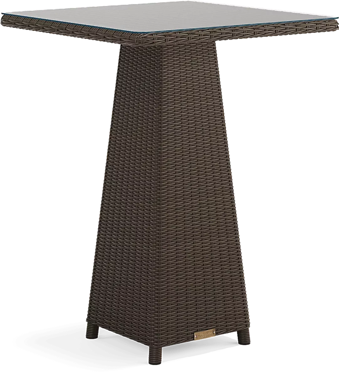 Alphonse Outdoor Patio Bar Set 2 Chairs and 1 Table Set