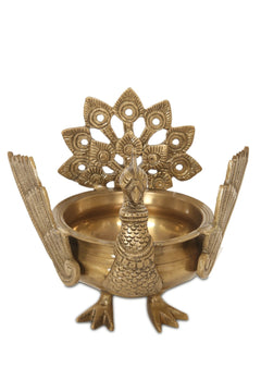 Peacock Urli / Diya