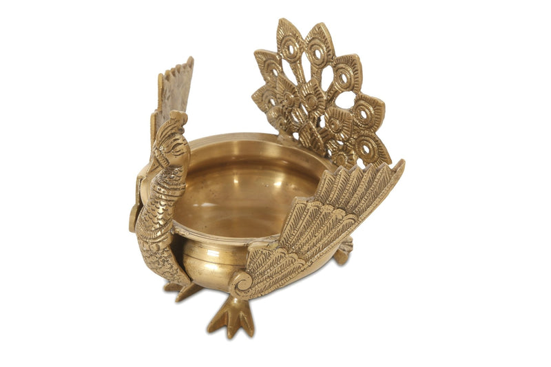 Peacock Urli / Diya
