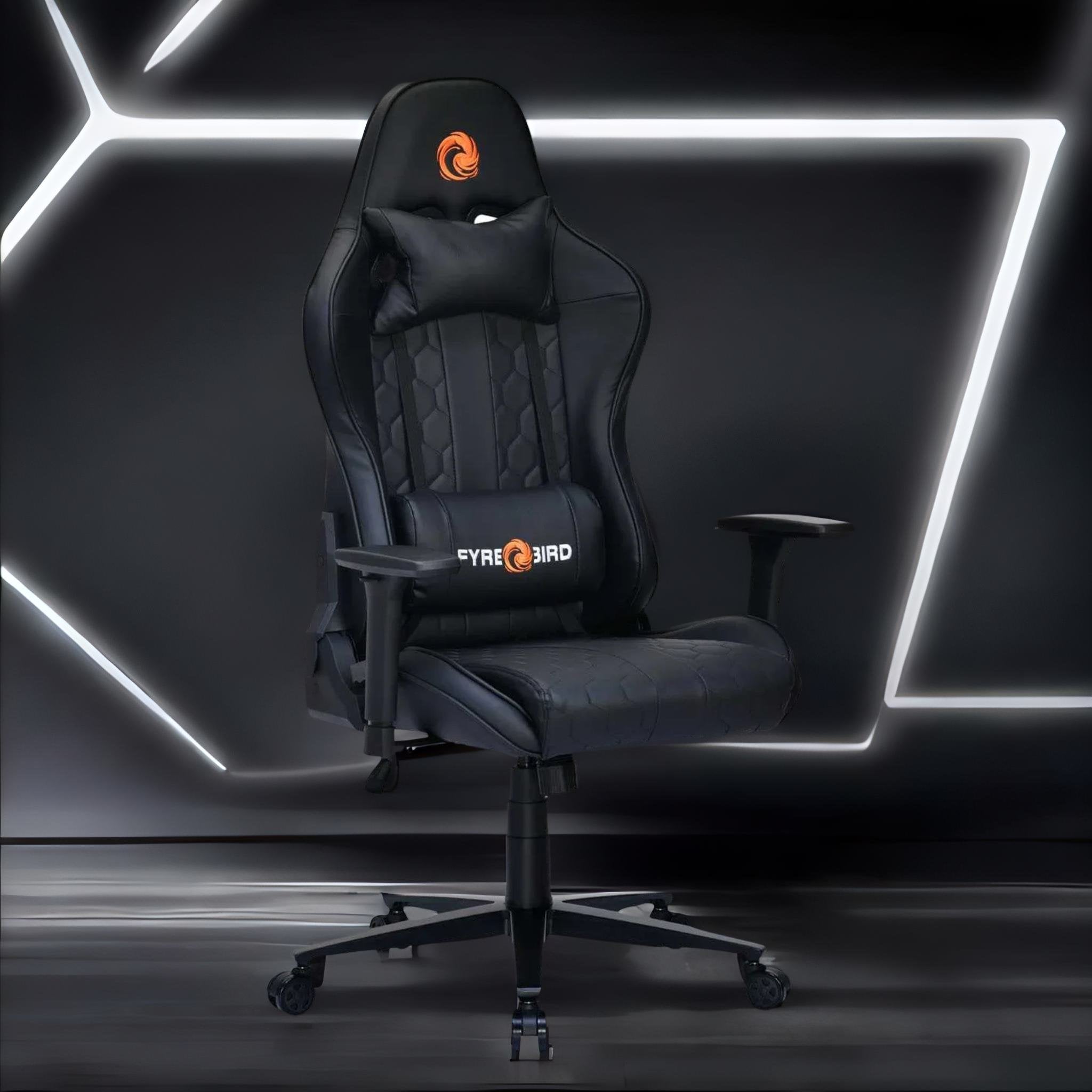 Nilkamal Fyrebird Canophy Gaming Chair (Black) – Velan Store