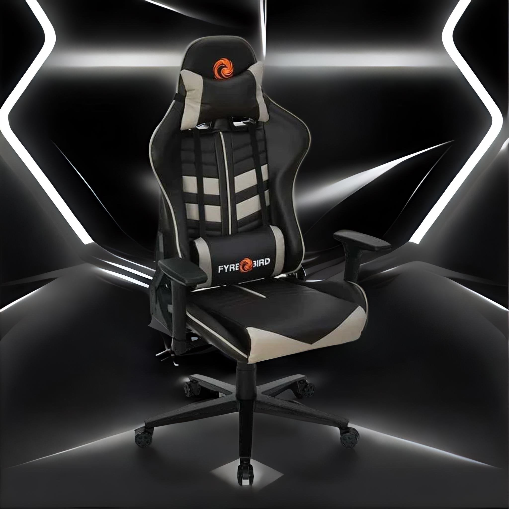Fyrebird Nilkamal Fyrebird Razos Gaming Chair (Brown / Beige) – Velan Store