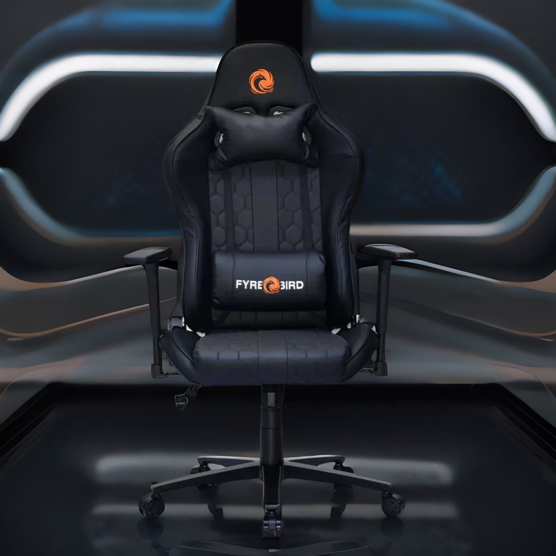 Nilkamal Fyrebird Canophy Gaming Chair (Black)