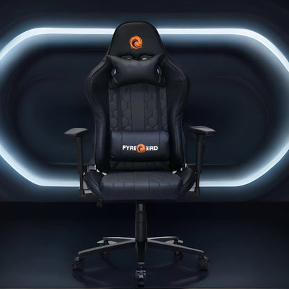 Nilkamal Fyrebird Canophy Gaming Chair (Black)