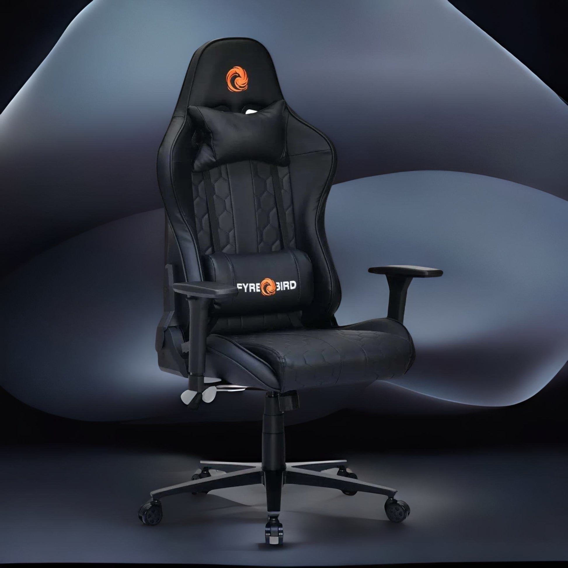 Nilkamal Fyrebird Canophy Gaming Chair (Black)