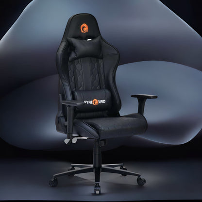 Nilkamal Fyrebird Canophy Gaming Chair (Black)