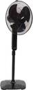 USHA PF STRIKER PLUS HI SPEED 400MM BLACK with 1 Year Warranty Anti Dust 400 mm Pedestal Fan (5 Star | BLACK | Pack of 1)
