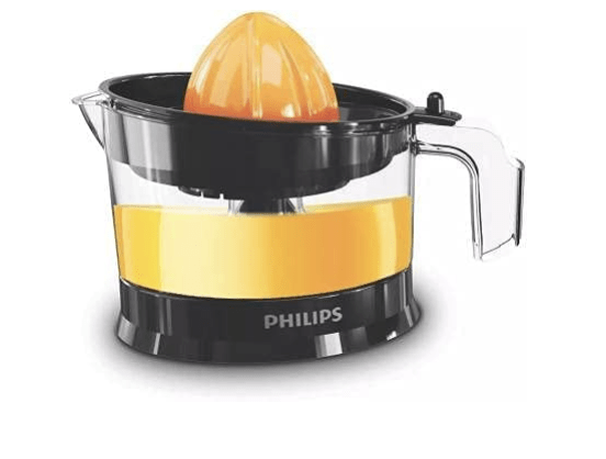 PHILIPS Citrus Press Juicer HR2788/00, Black &amp; Transparent, Medium-1